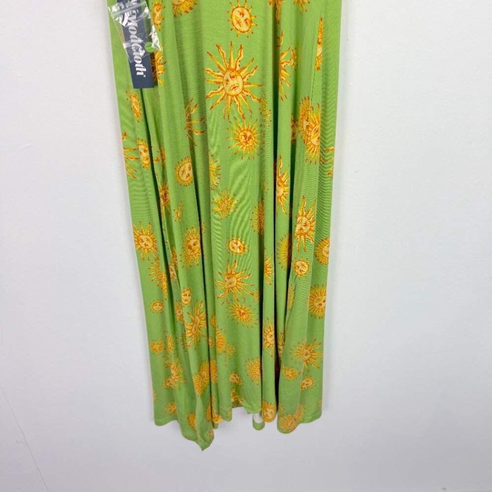 NWT Modcloth Seaside Vacay Slip Dress 90's Suns Lime Size Medium M NEW - Picture 11 of 11